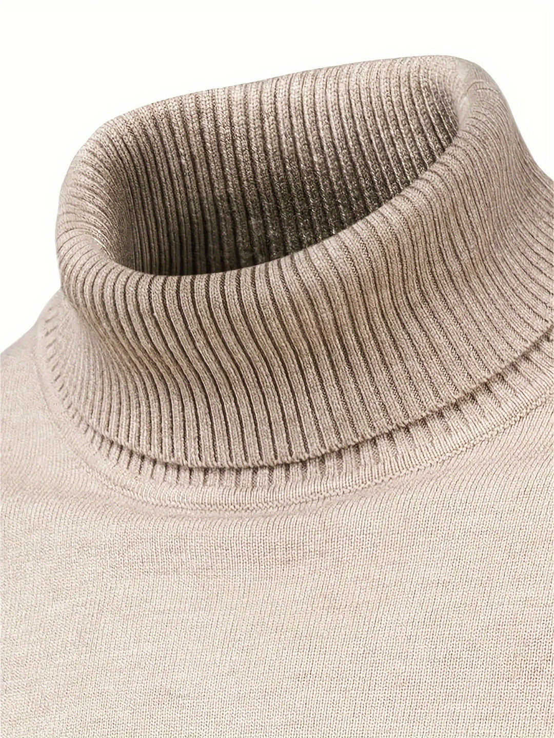 Men's Classic Mock-Neck Sweater