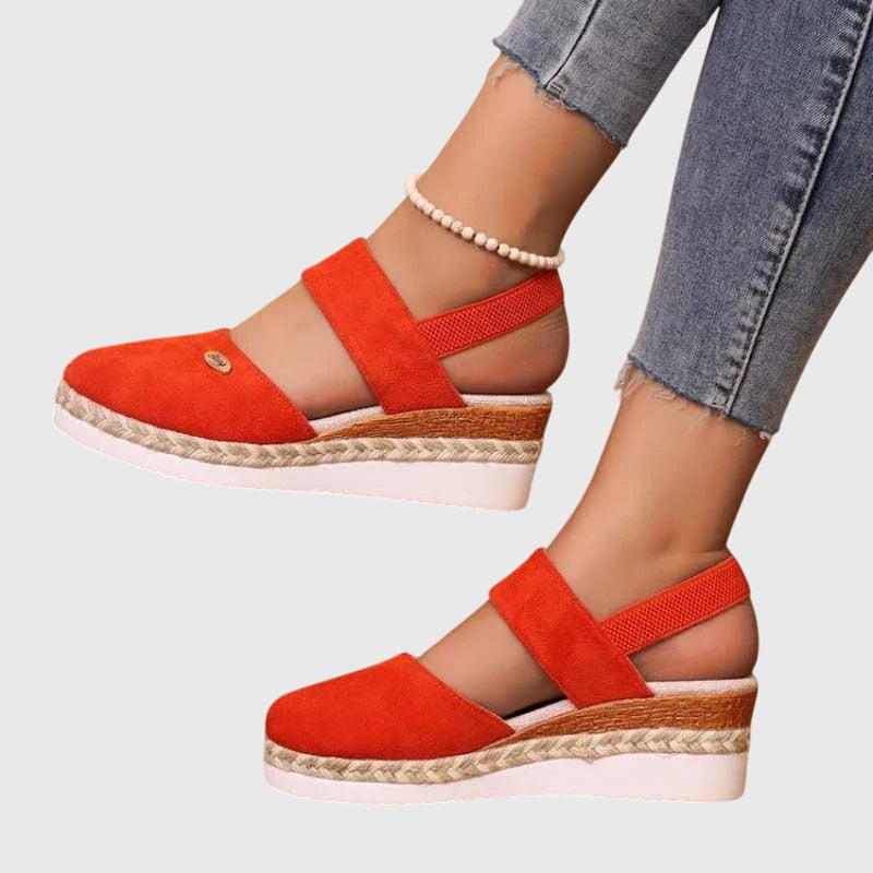 Cushioned Wedge Sandals for Women