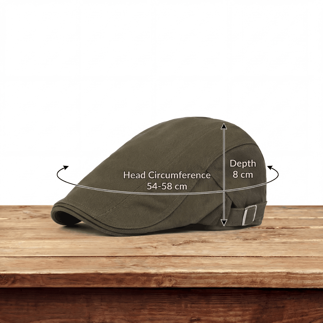 Retro Driver Cap, Classic Style