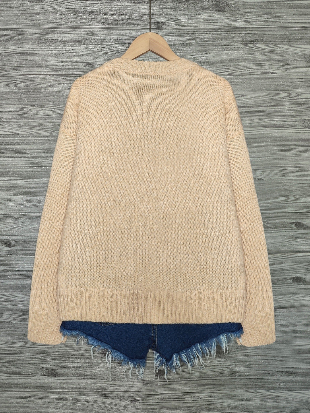 Cat-Print Sweater for Women, Cozy Style