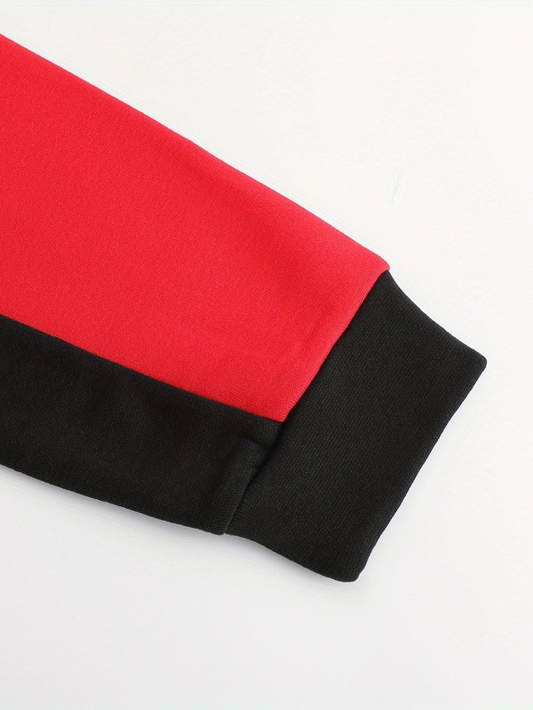 Color Block Zip-Up Hooded Jacket for Men