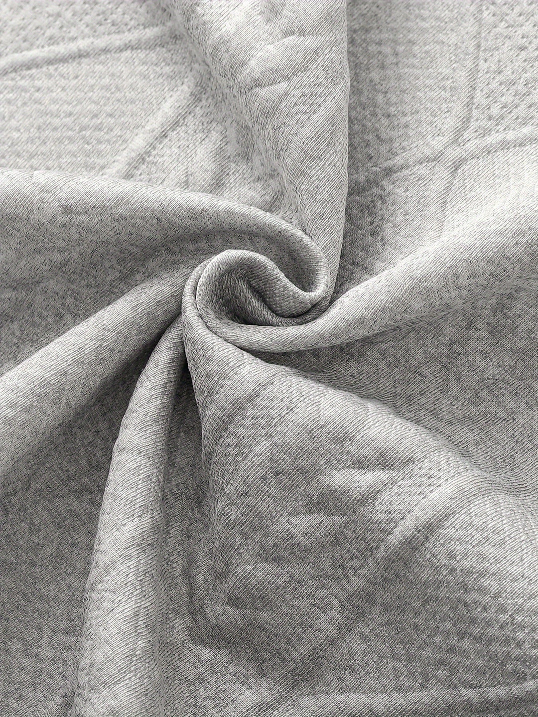 Crew Neck Top for Men, Textured Style