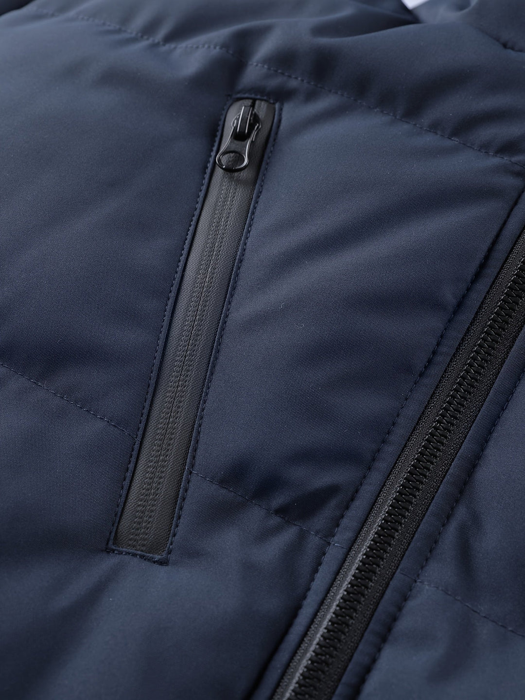 Quilted Hooded Winter Jacket for Men