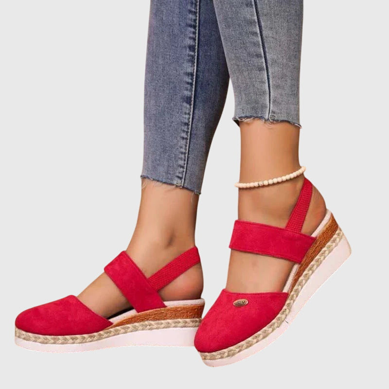 Cushioned Wedge Sandals for Women