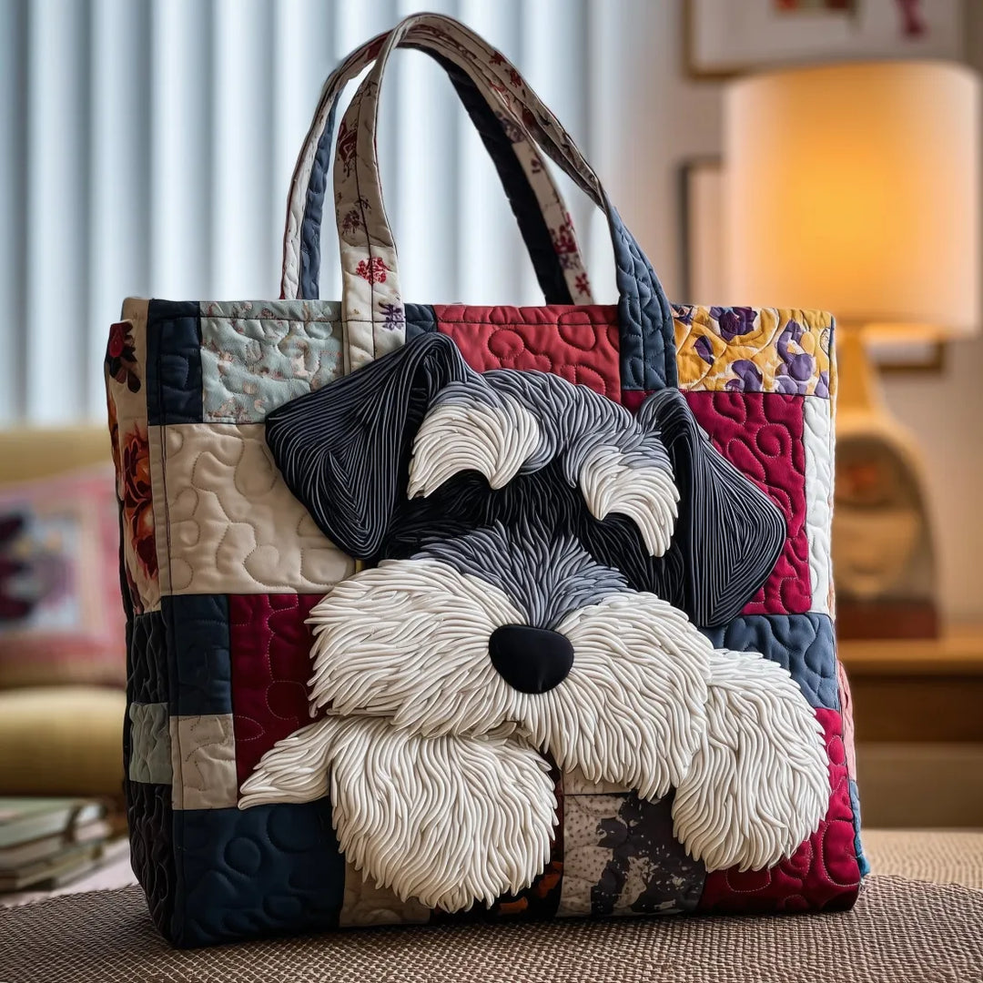 Adorable Dog Art Tote Bag