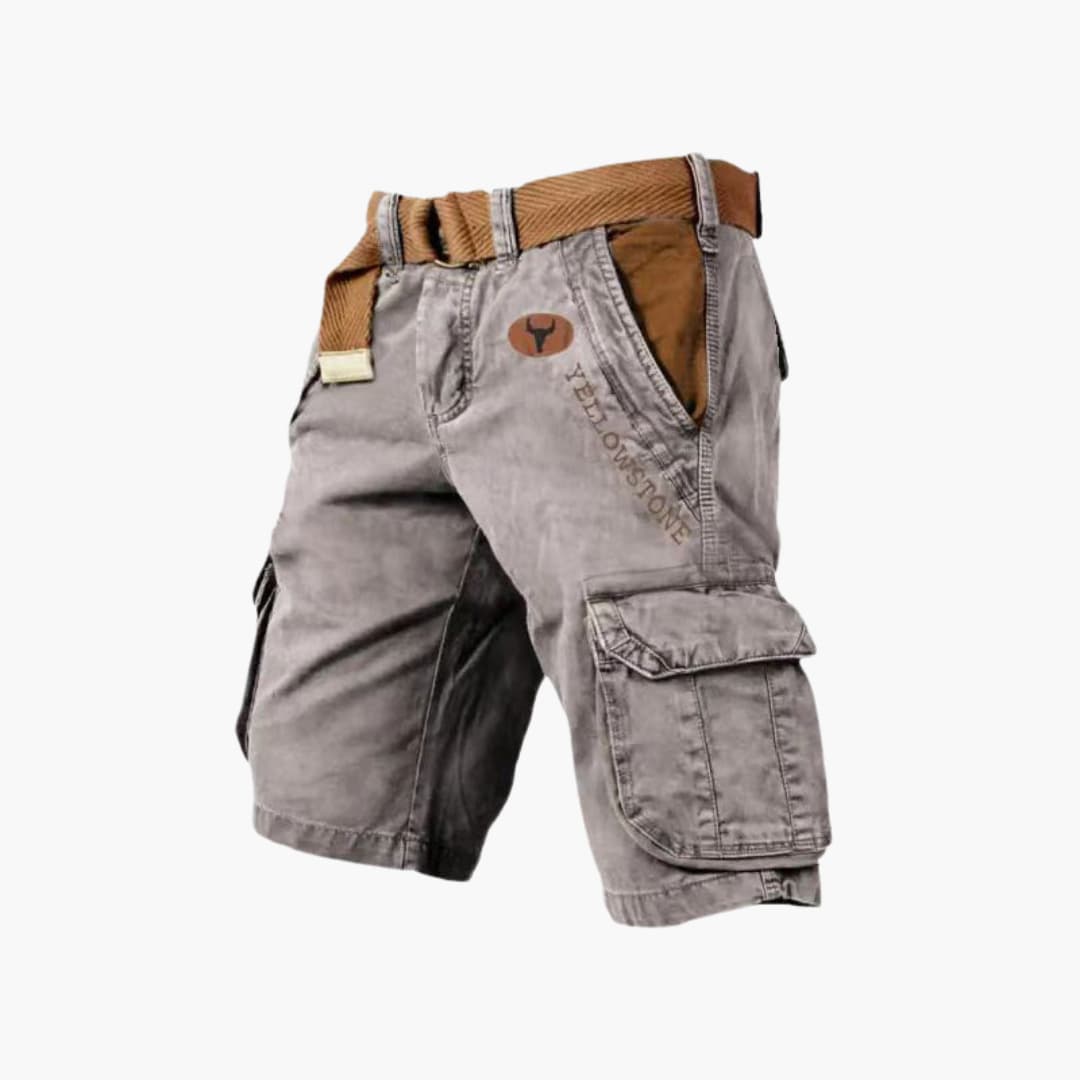 Cargo Shorts with 6 Pockets for Men, Plus Size