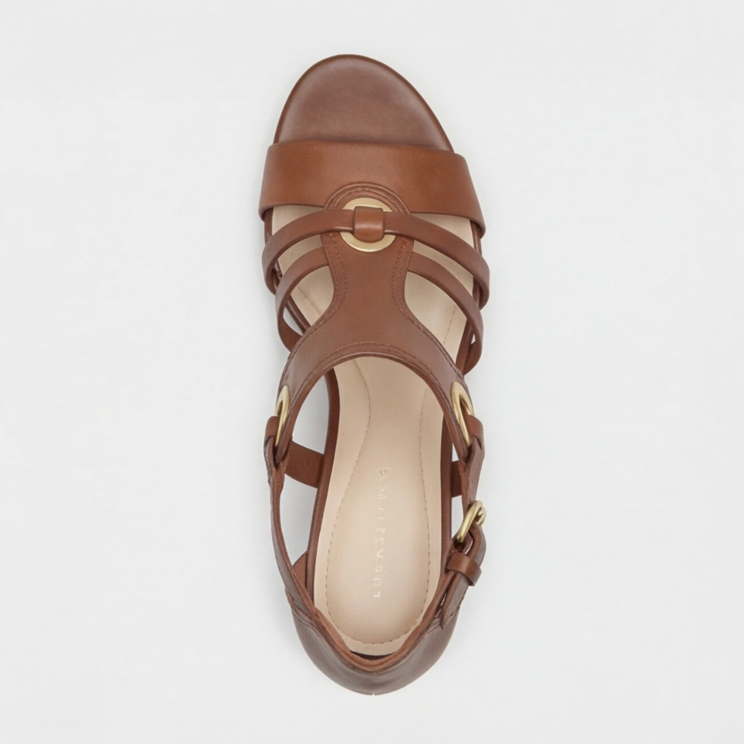 Orthopedic Orthopedic Strap Open Toe Heels for Women