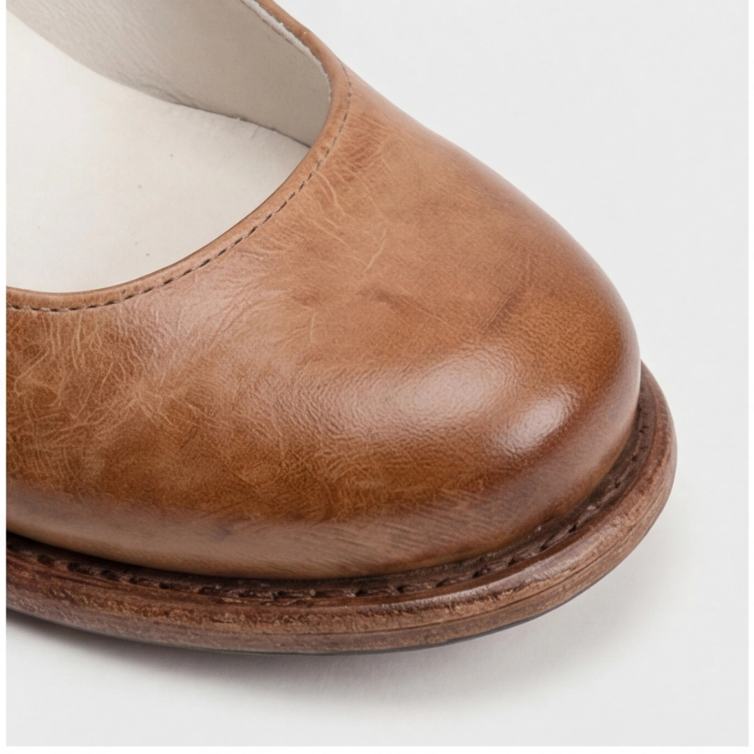 Elegant Retro Ankle Strap Heels for Women