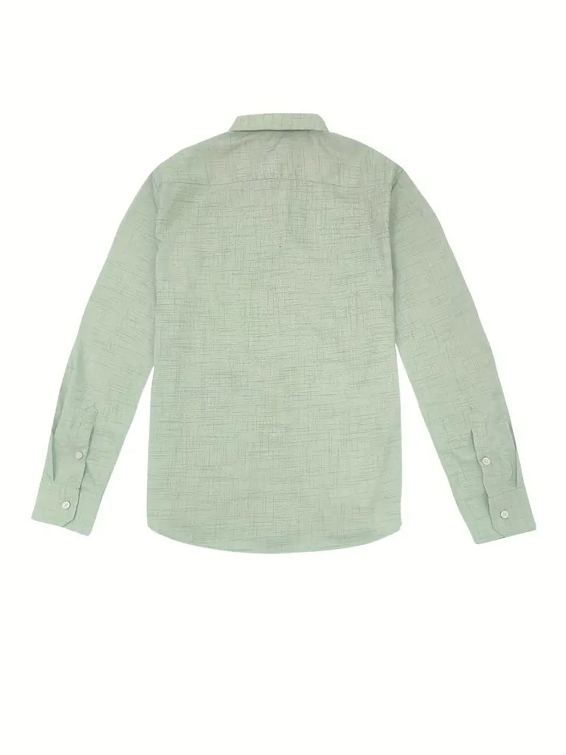Button-Up Shirt for Men, Tailored Style