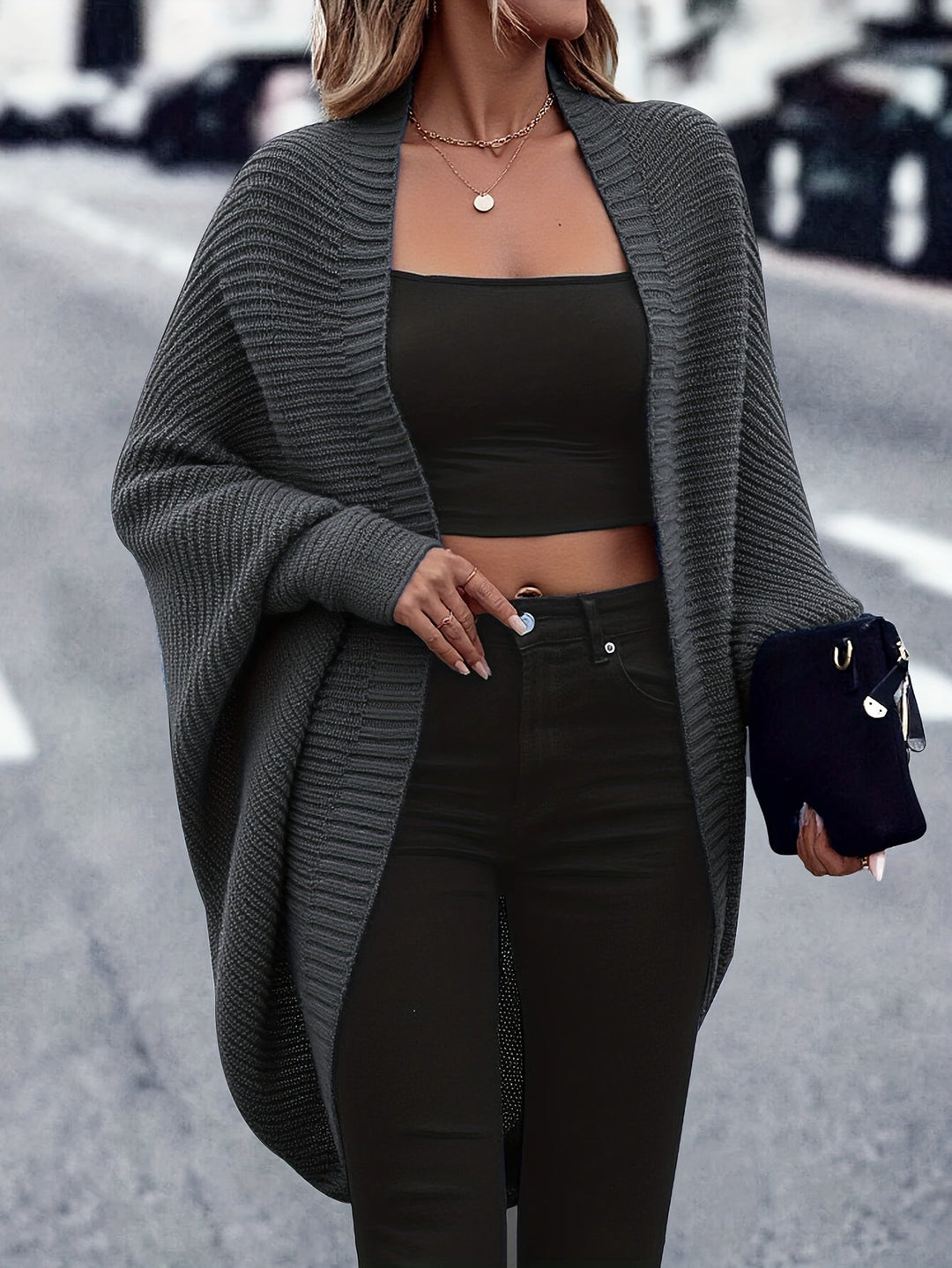 Christmas Longline Cardigan for Women