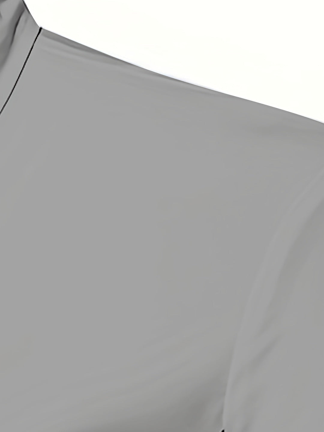Contrast-Trim Slim Shirt for Men, Plus Size
