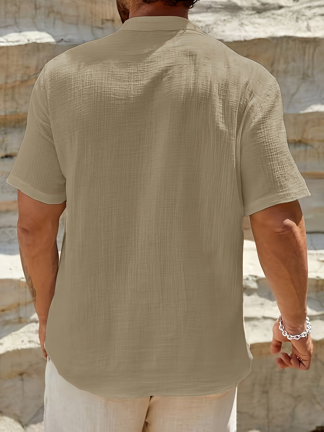 Men's Relaxed Henley Shirt