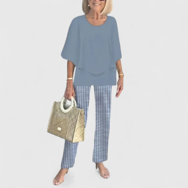 Sophisticated Loose Two-Piece Set for Women