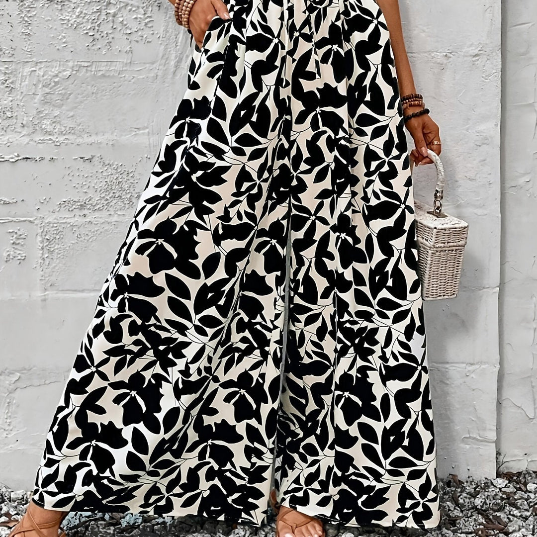 Flowing Wide-Leg Trousers for Women