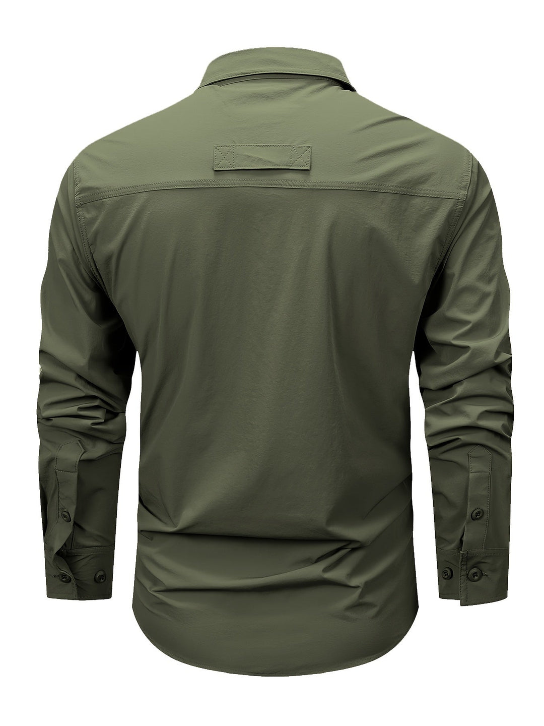 Multi-Pocket Cargo Shirt for Men, Rugged Style