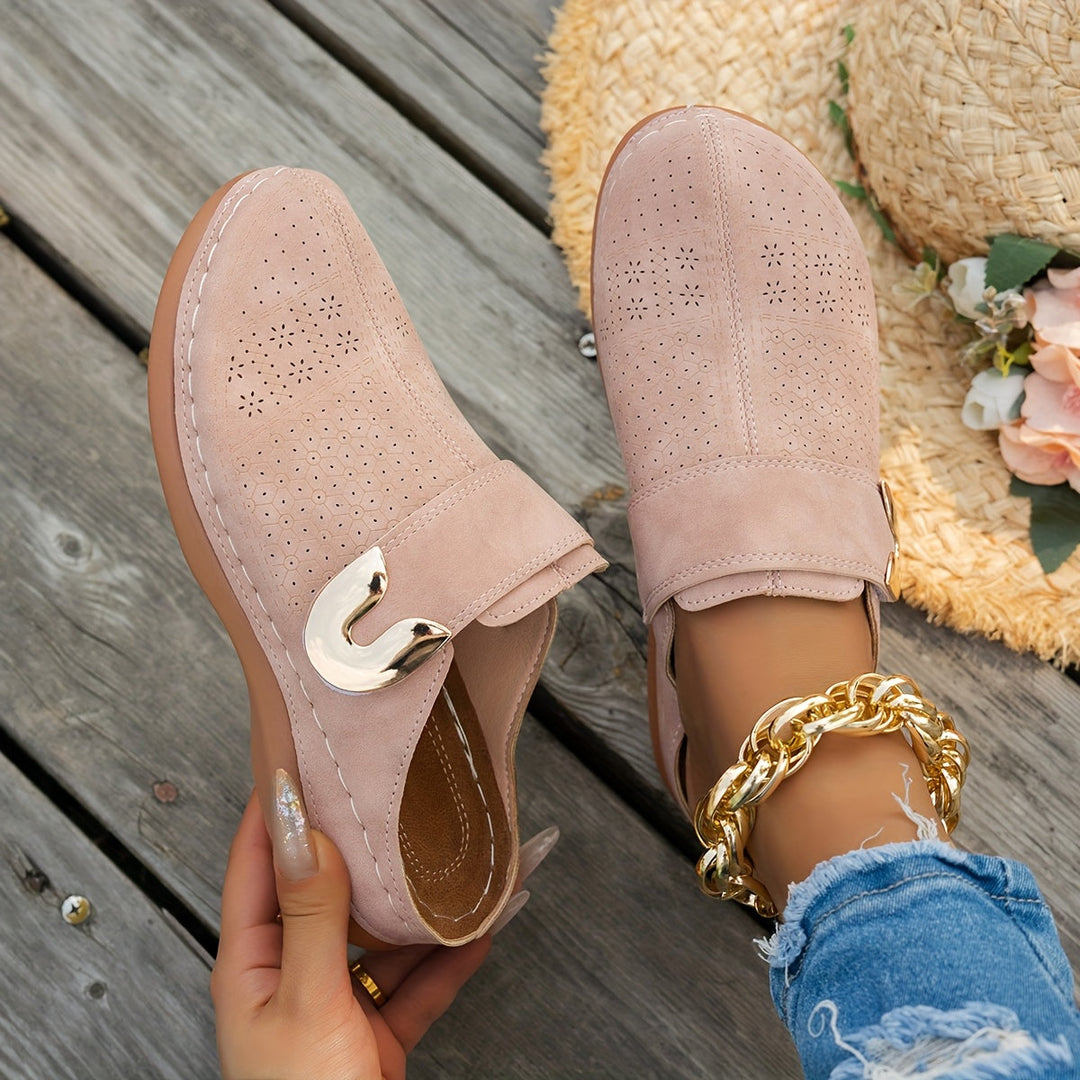 Women's Cushioned Wedge Clogs