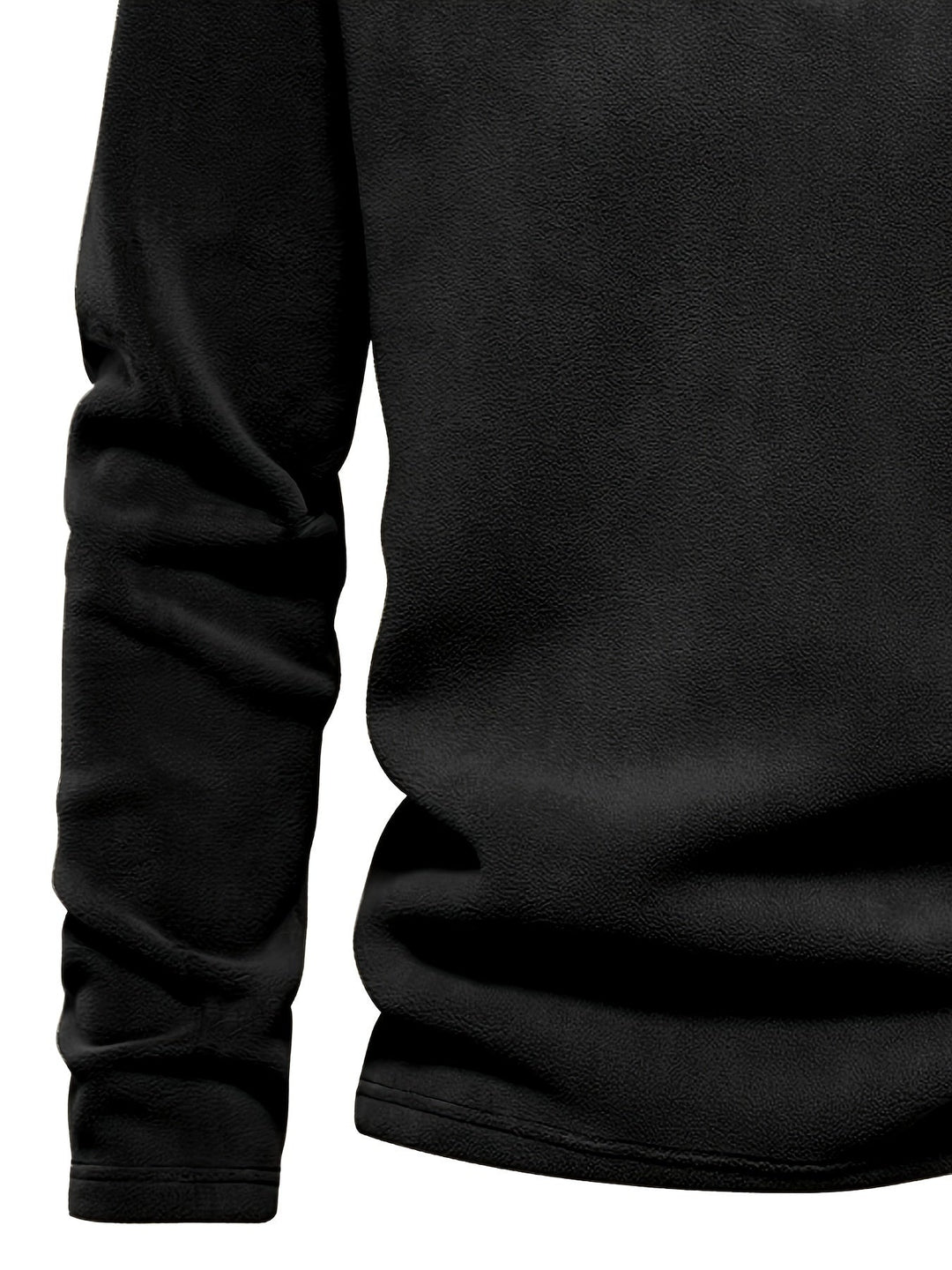 Men's Half-Zip Stand-Collar Pullover