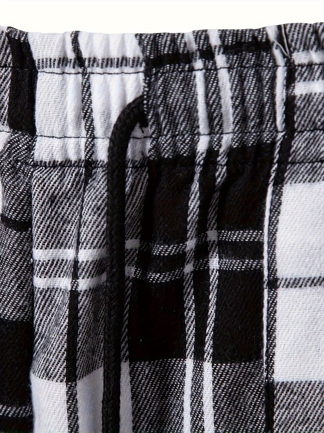 Men's Relaxed Plaid Lounge Pants