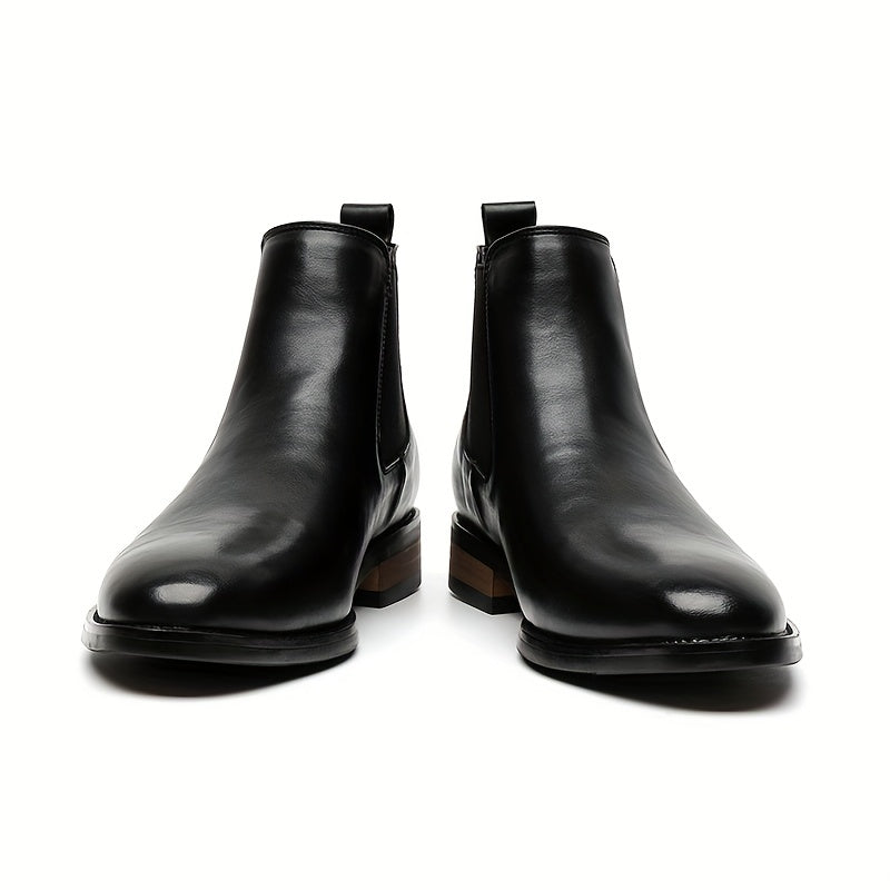 Refined Pointed-Toe Chelsea Boots for Men