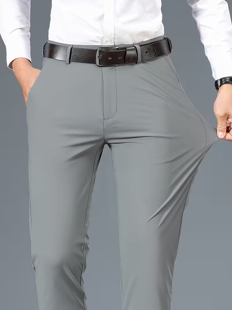 Stretchable Everyday Trousers, Men's Classic Fit
