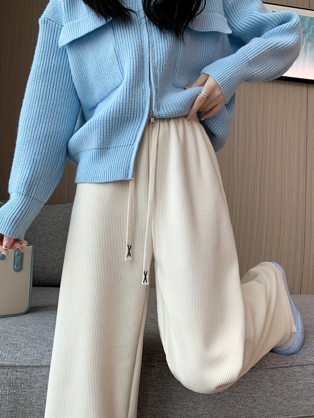 Cozy Wide-Leg Lounge Pants for Women