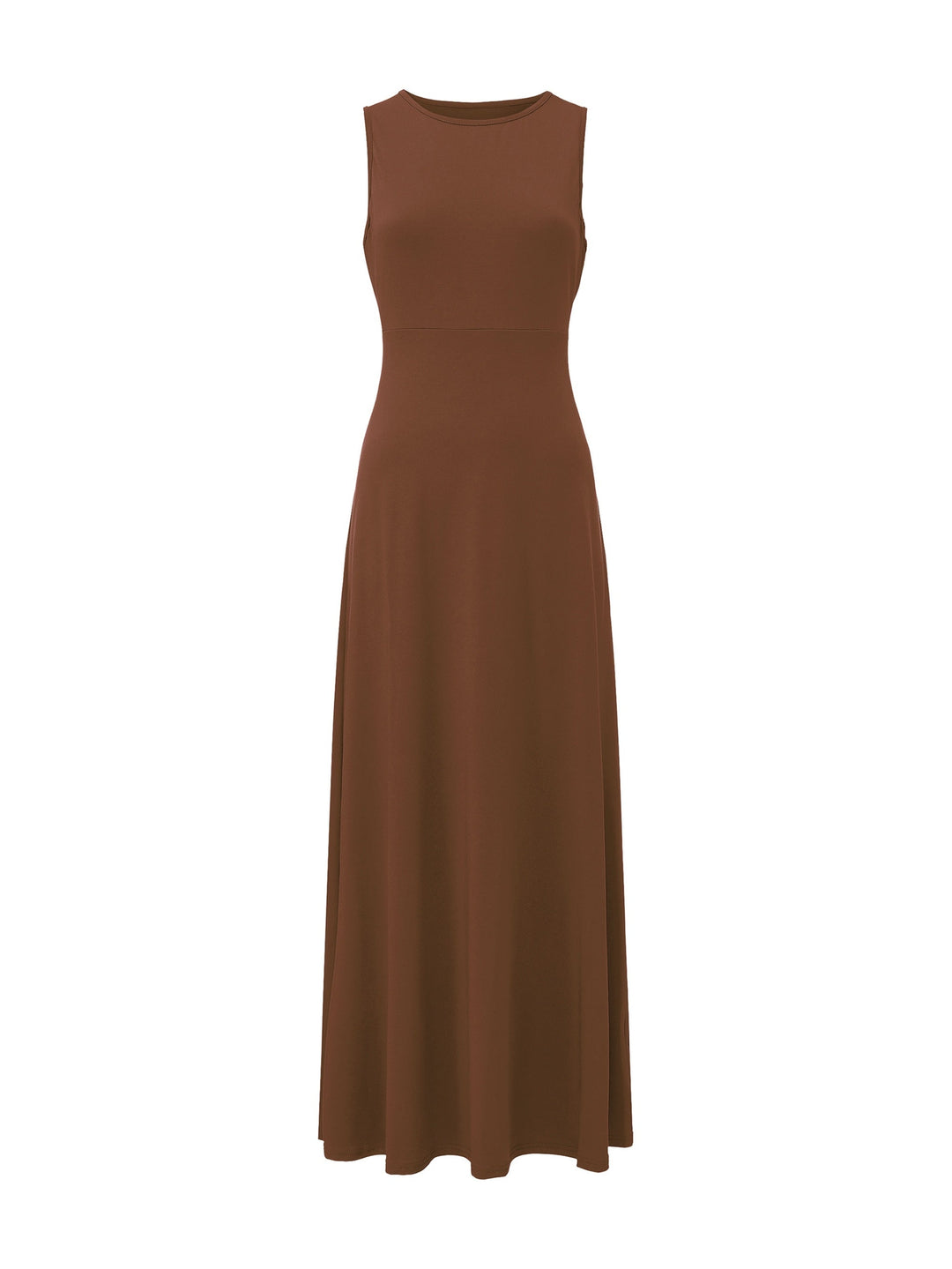 Sleeveless Flowing Maxi Dress for Women