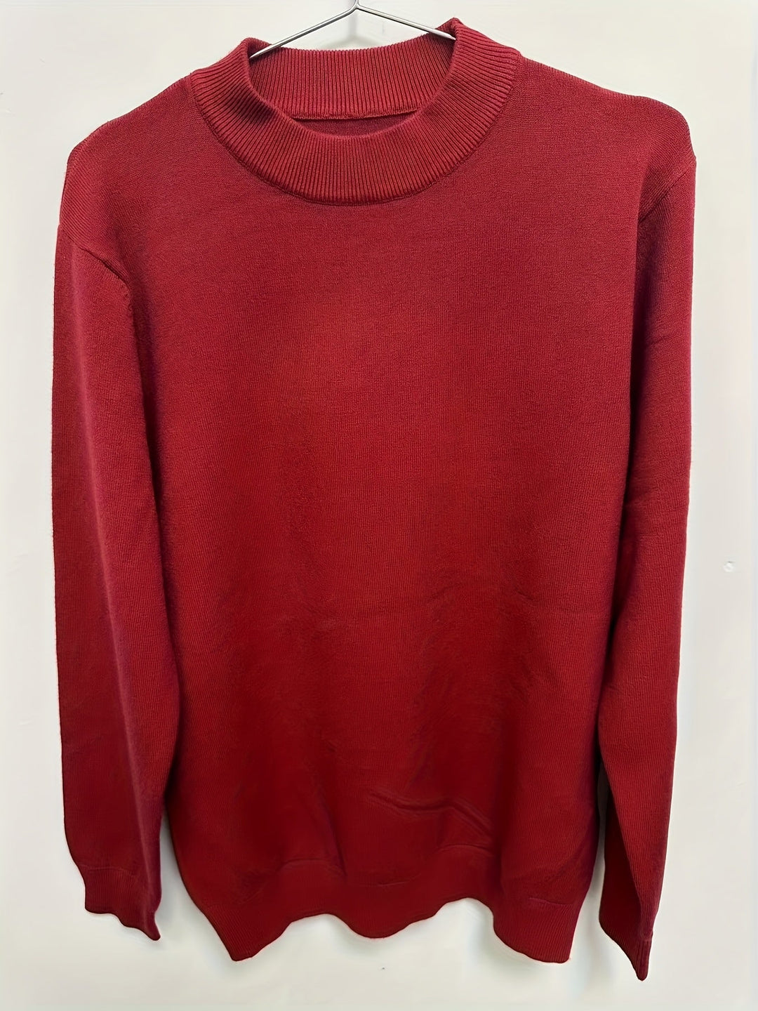 Refined Mock-Neck Sweater for Men