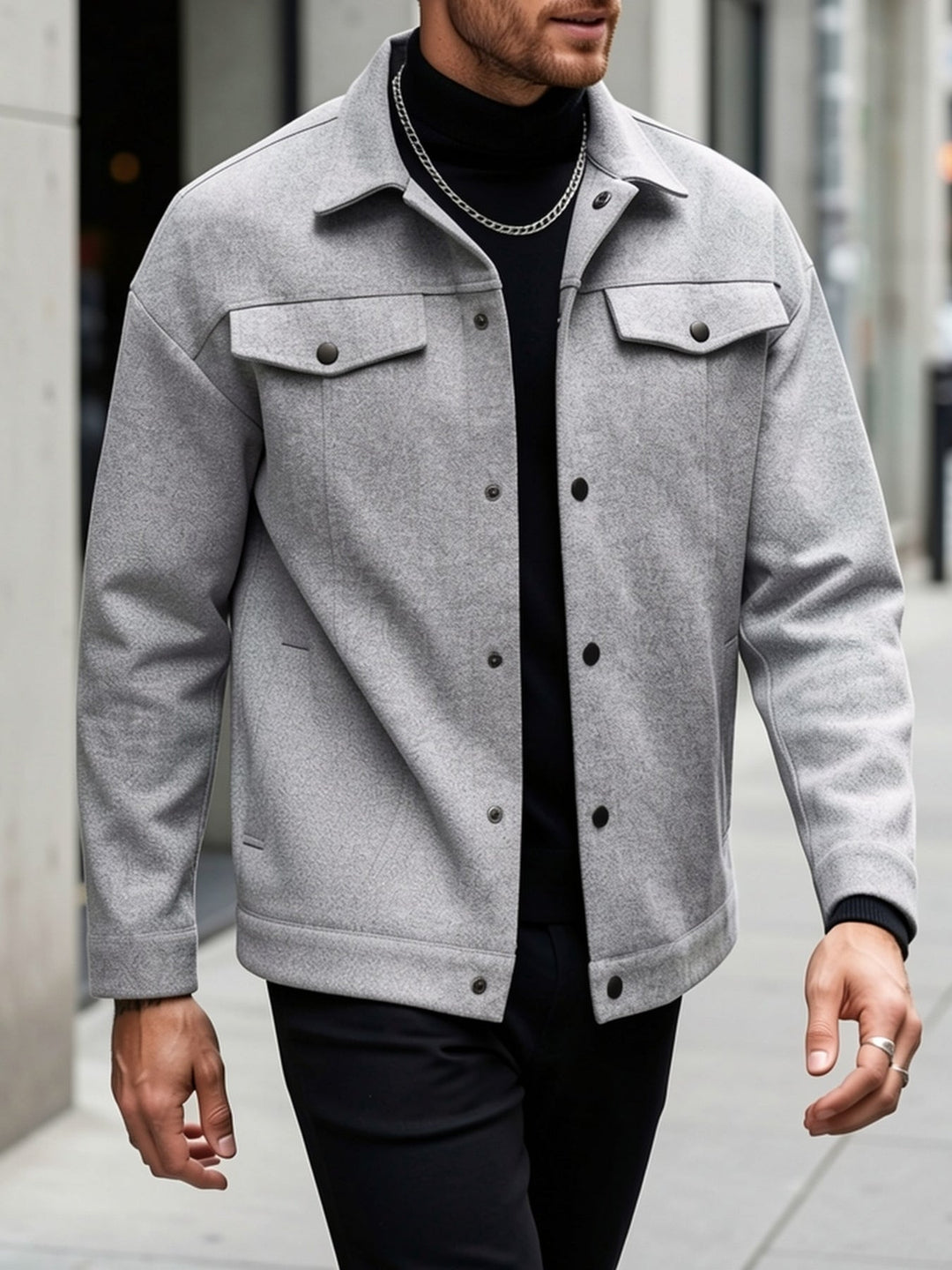 Everyday Jacket for Men, Refined Style