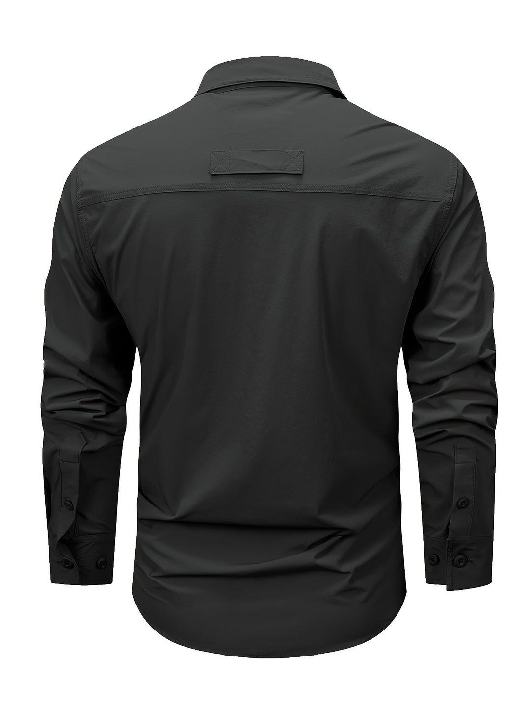 Multi-Pocket Cargo Shirt for Men, Rugged Style