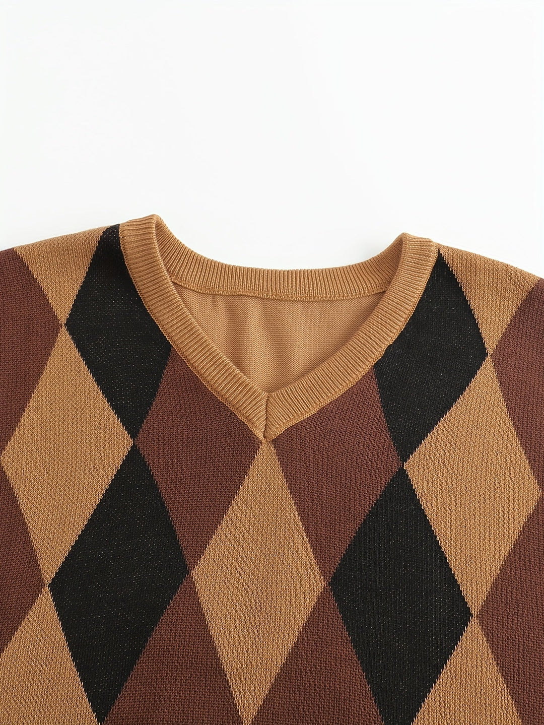 Argyle Sweater Vest, Men's Classic Fit