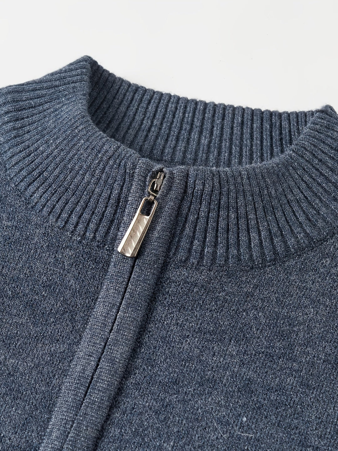 Zip-Neck Sweater for Men