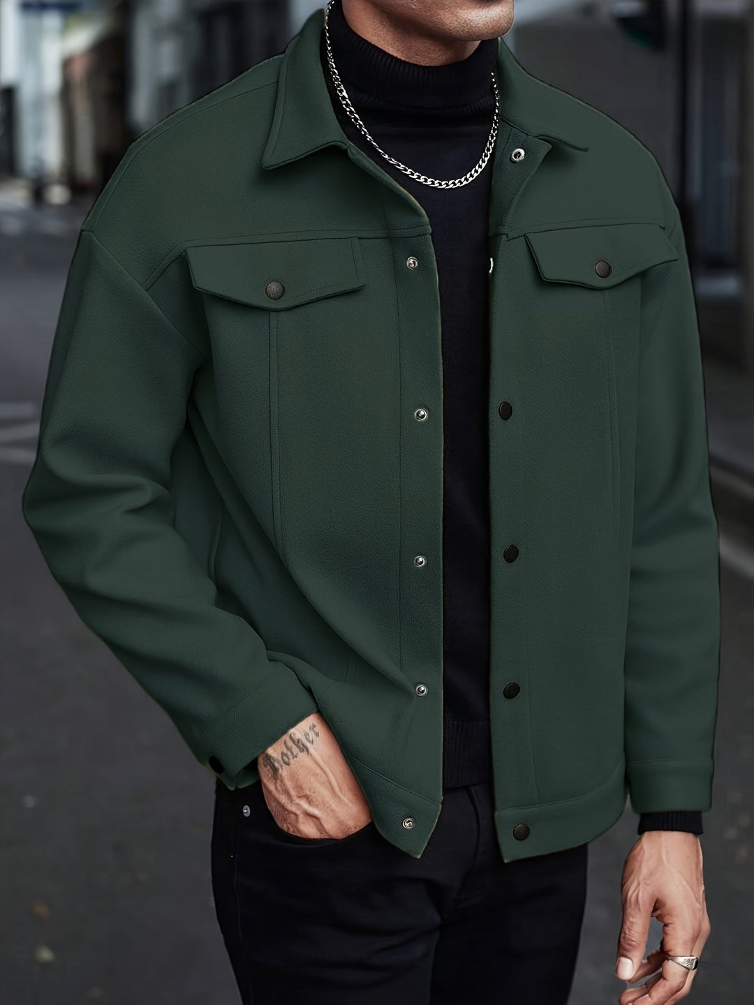 Everyday Jacket for Men, Refined Style