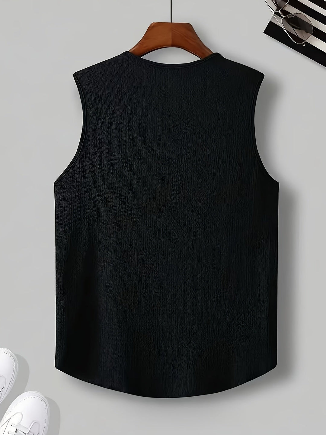 Sleeveless Tank Top for Men, Relaxed Style