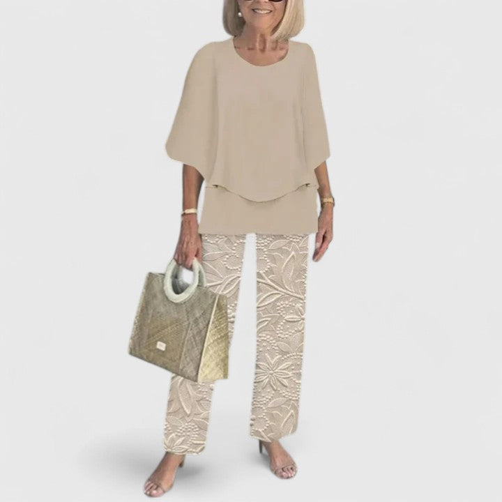 Sophisticated Loose Two-Piece Set for Women