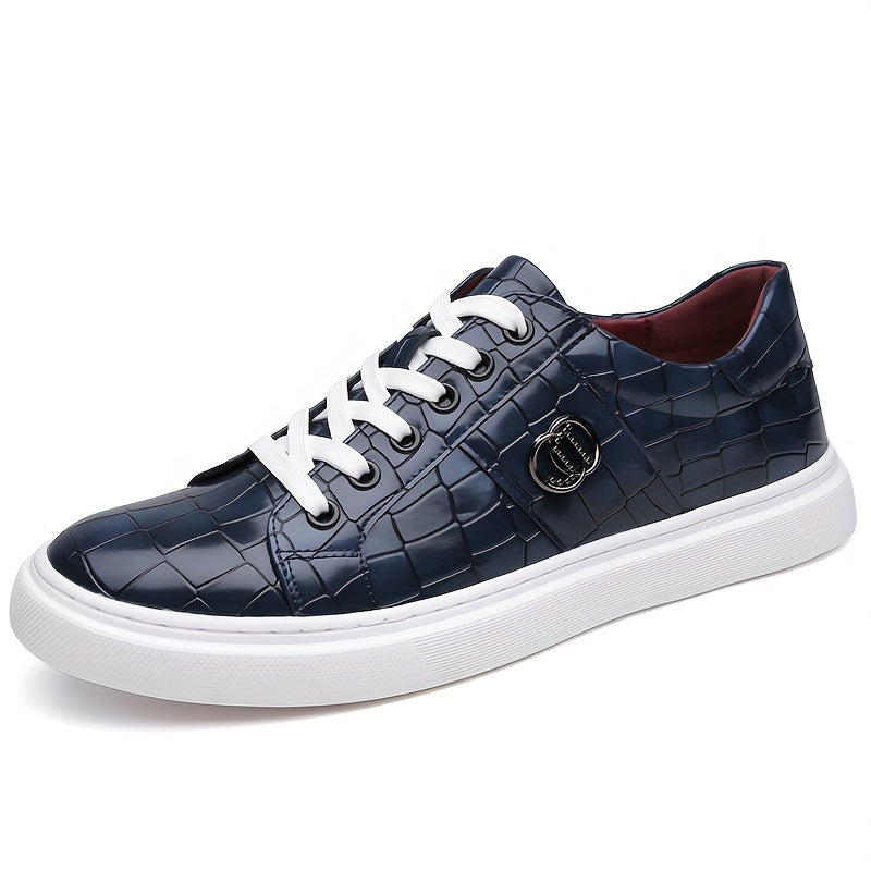 Refined Textured Sneakers for Men