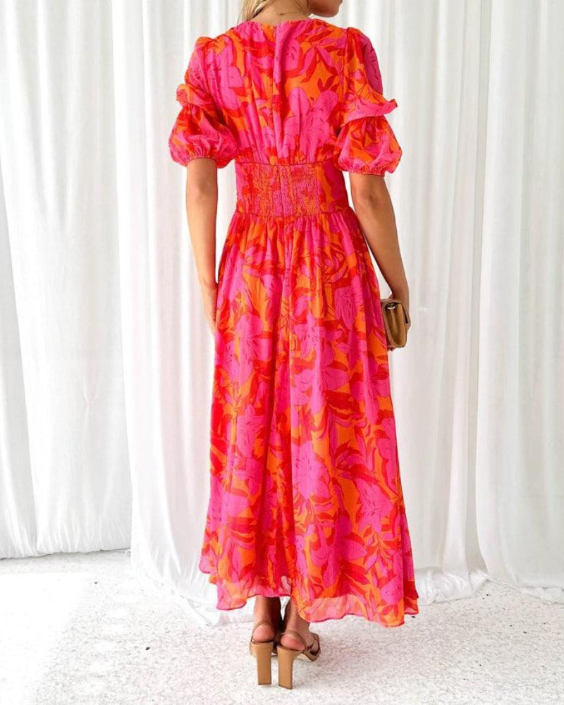 Summer Maxi Dress for Women, Elegant Style