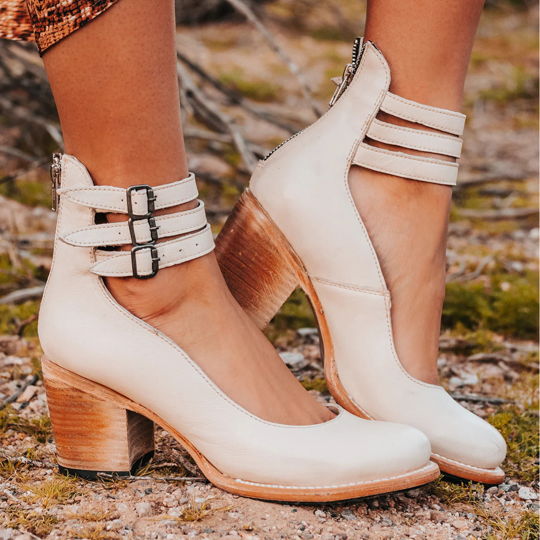 Classic Strap Heels for Women, Comfortable Style