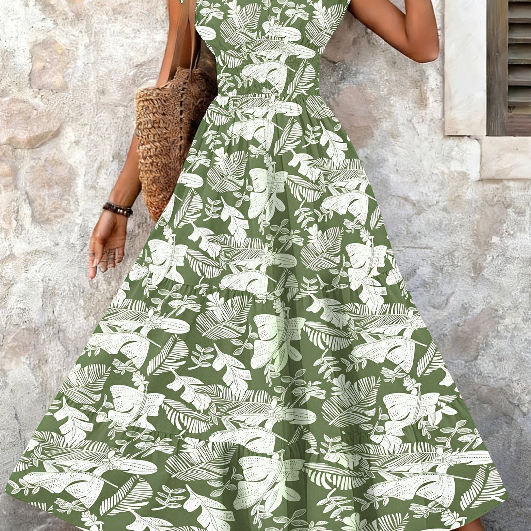 Flowing Bohemian Maxi Dress for Women