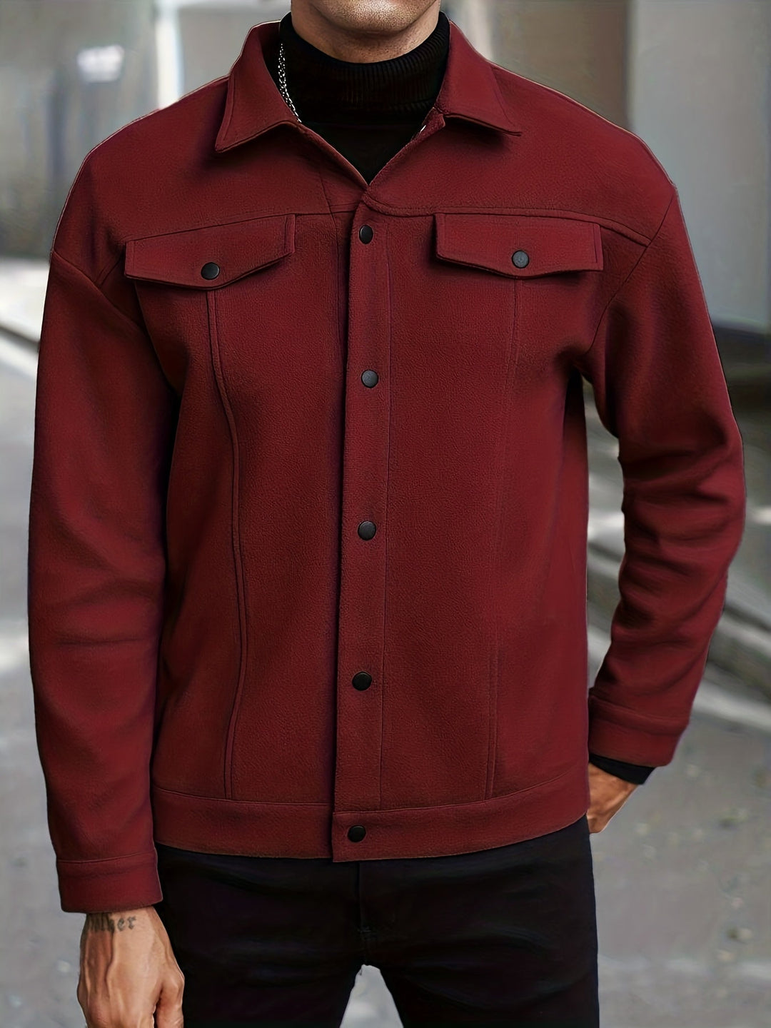 Everyday Jacket for Men, Refined Style