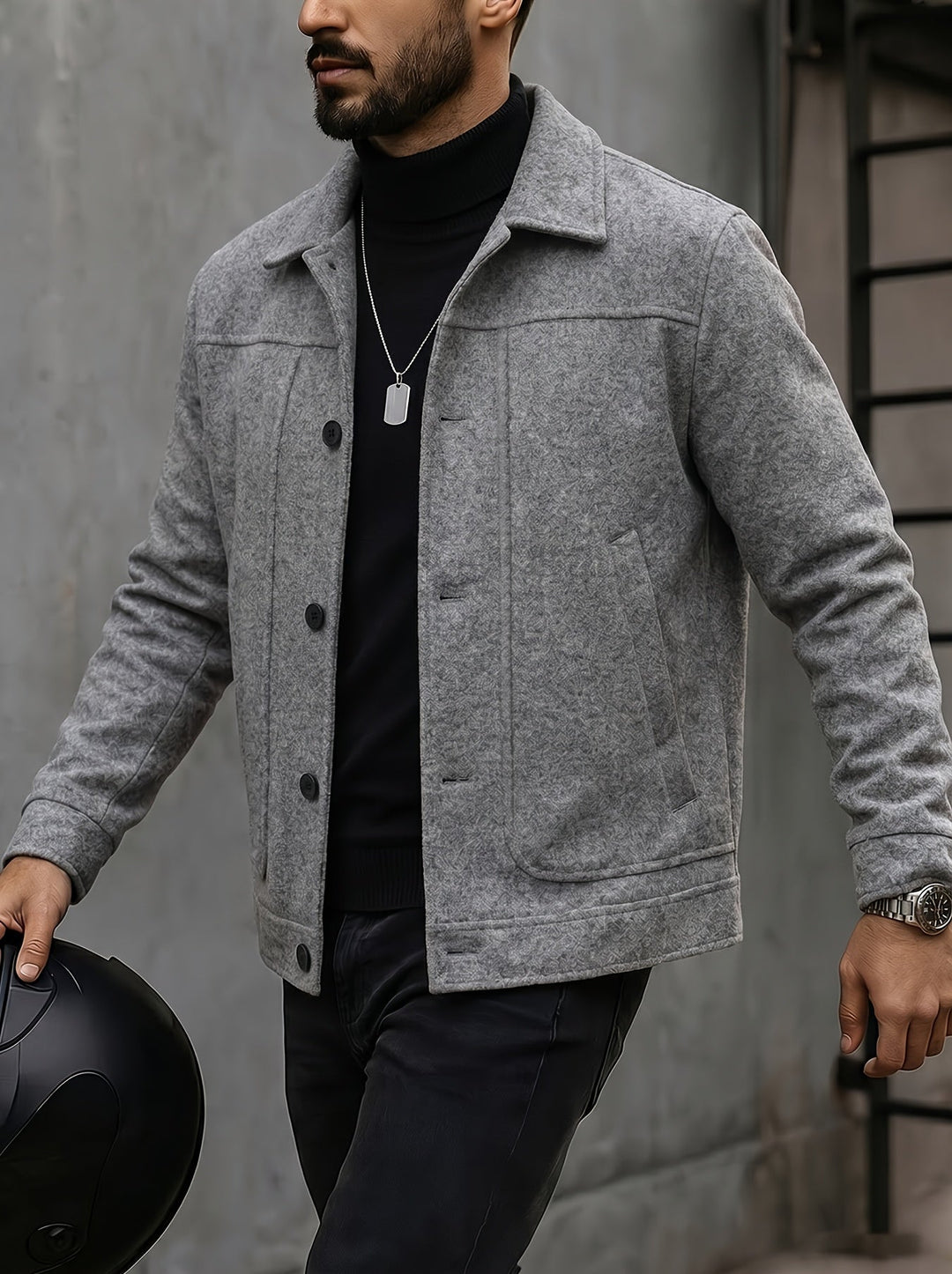 Refined Everyday Jacket for Men