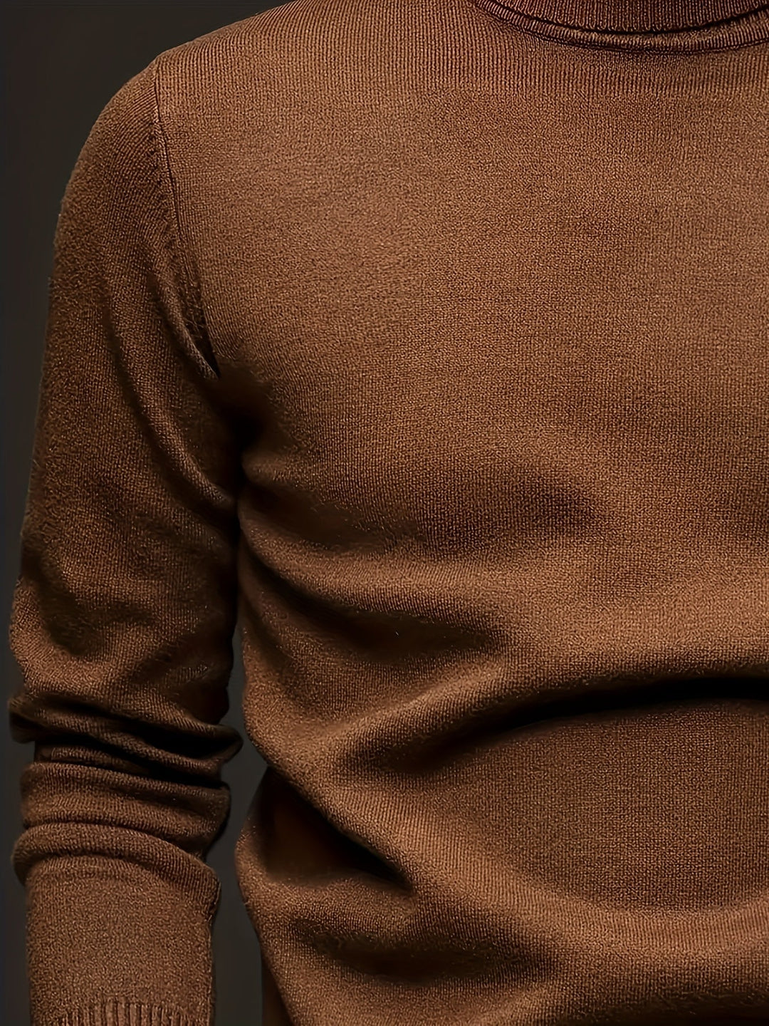 Refined High-Neck Sweater for Men