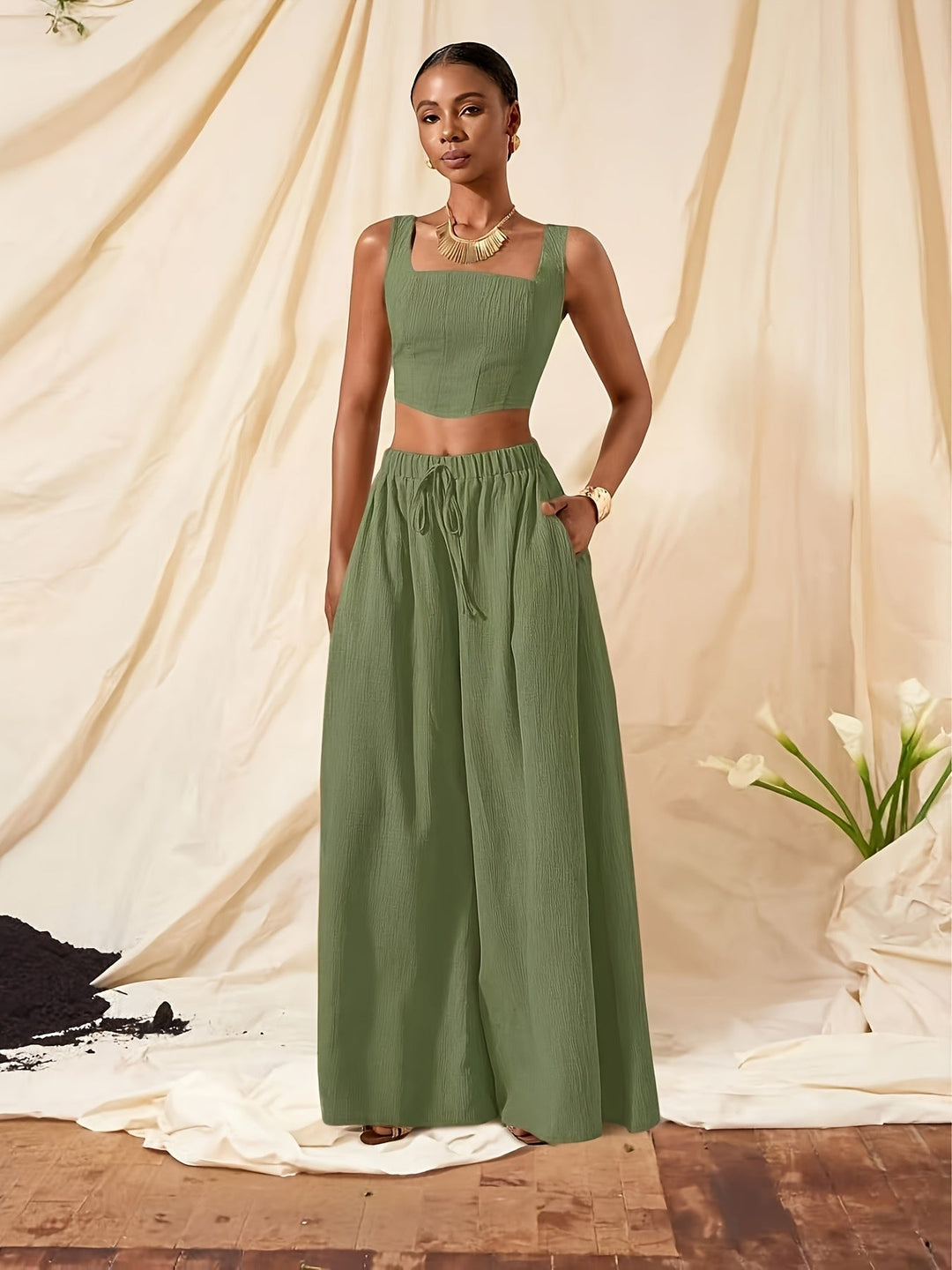 Relaxed Two-Piece Set for Women