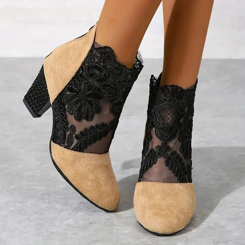 Stylish Breathable Orthopedic Heels for Women, Arch Support