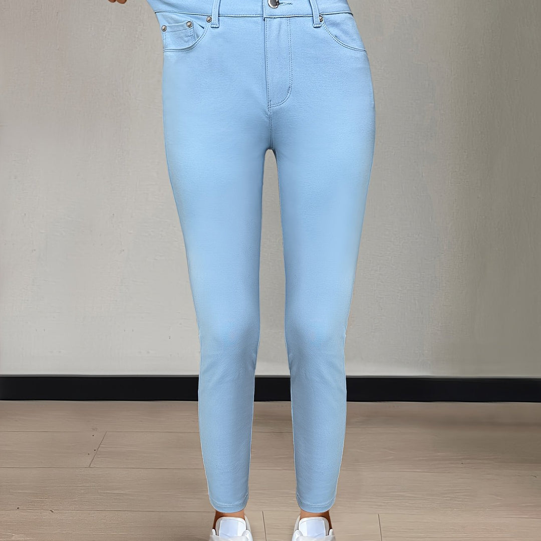 High-Waist Skinny Jeans for Women