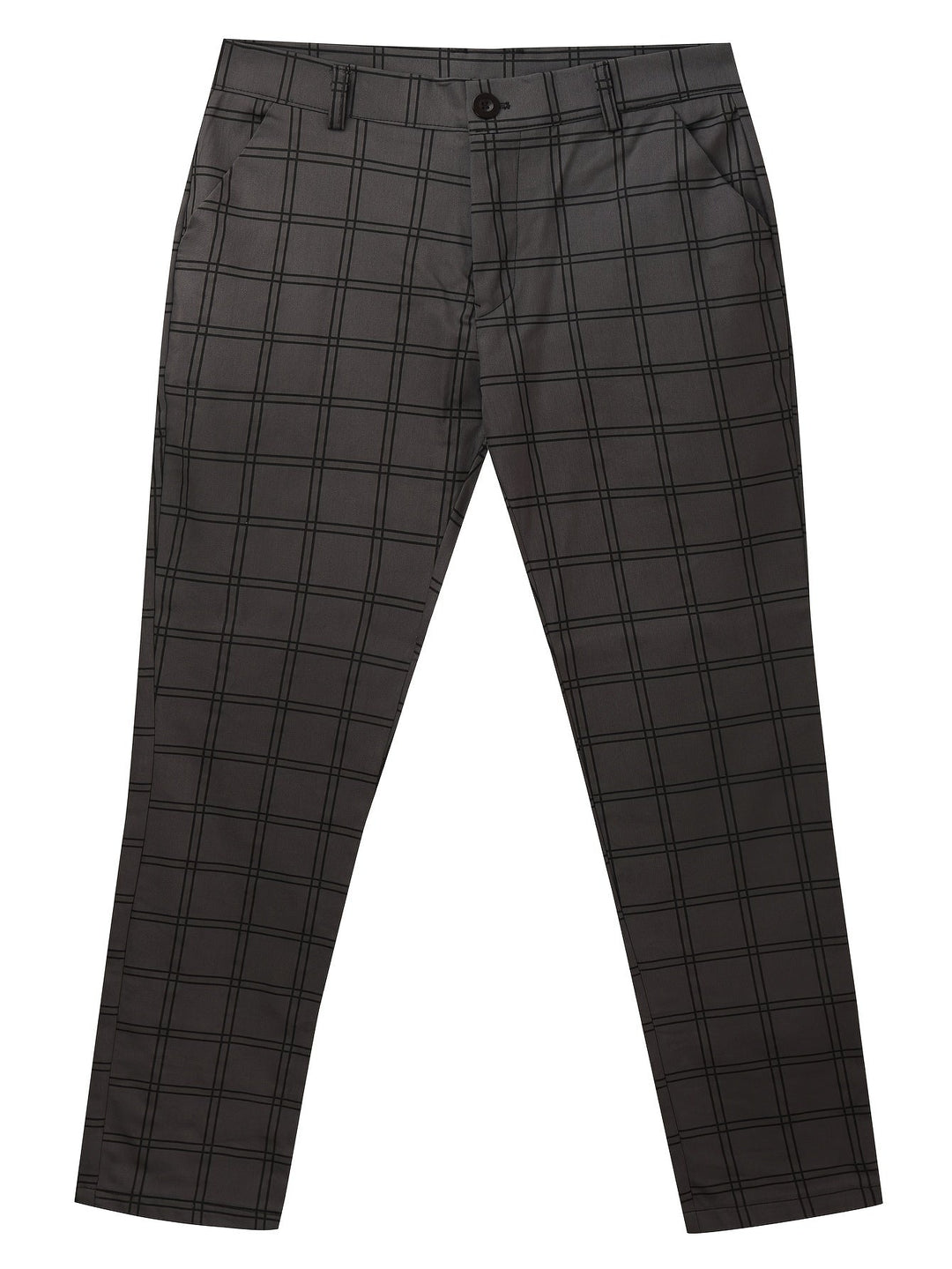 Refined Slim-Fit Trousers for Men, Plus Size