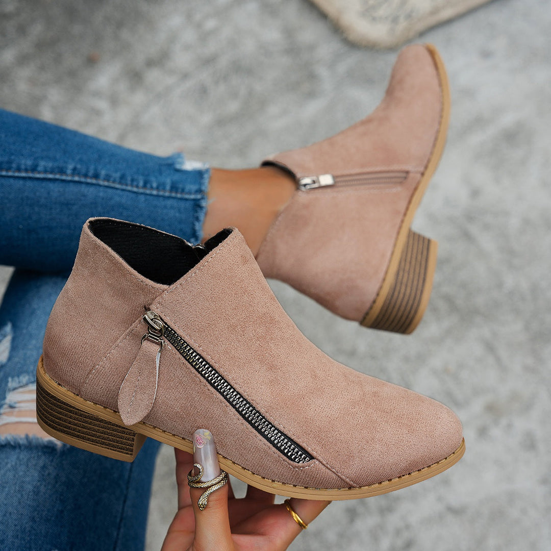 Side-Zip Ankle Boots for Women, Everyday Style