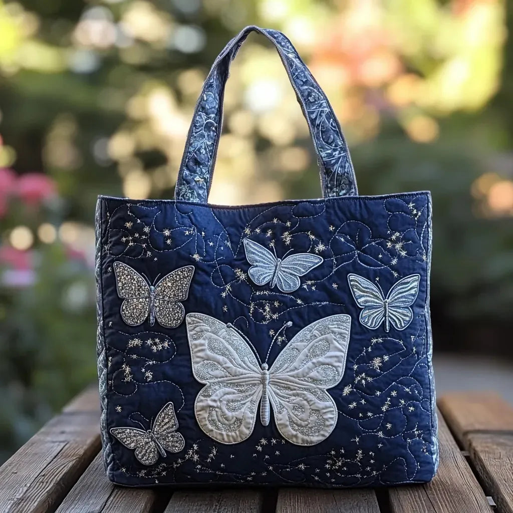 Butterfly Art Tote Bag, Classic Style