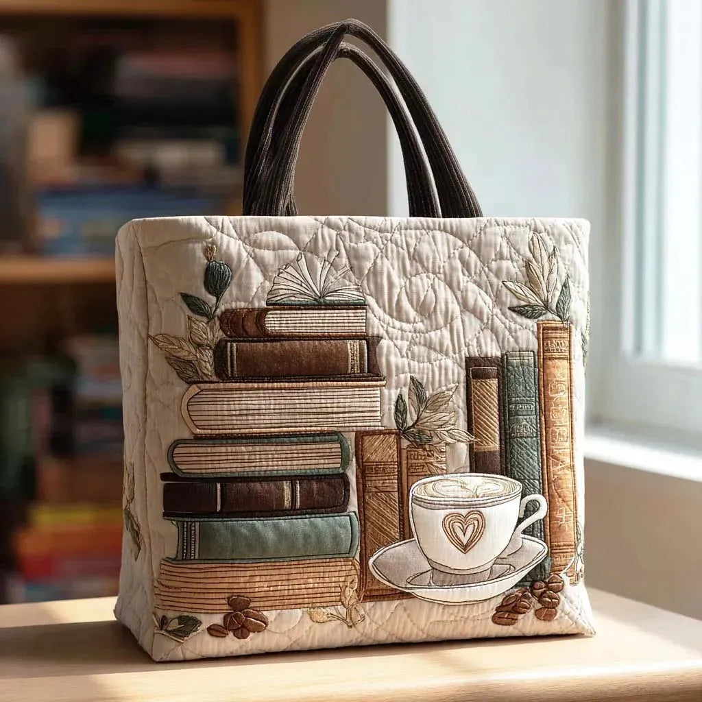 Retro Book Art Tote Bag