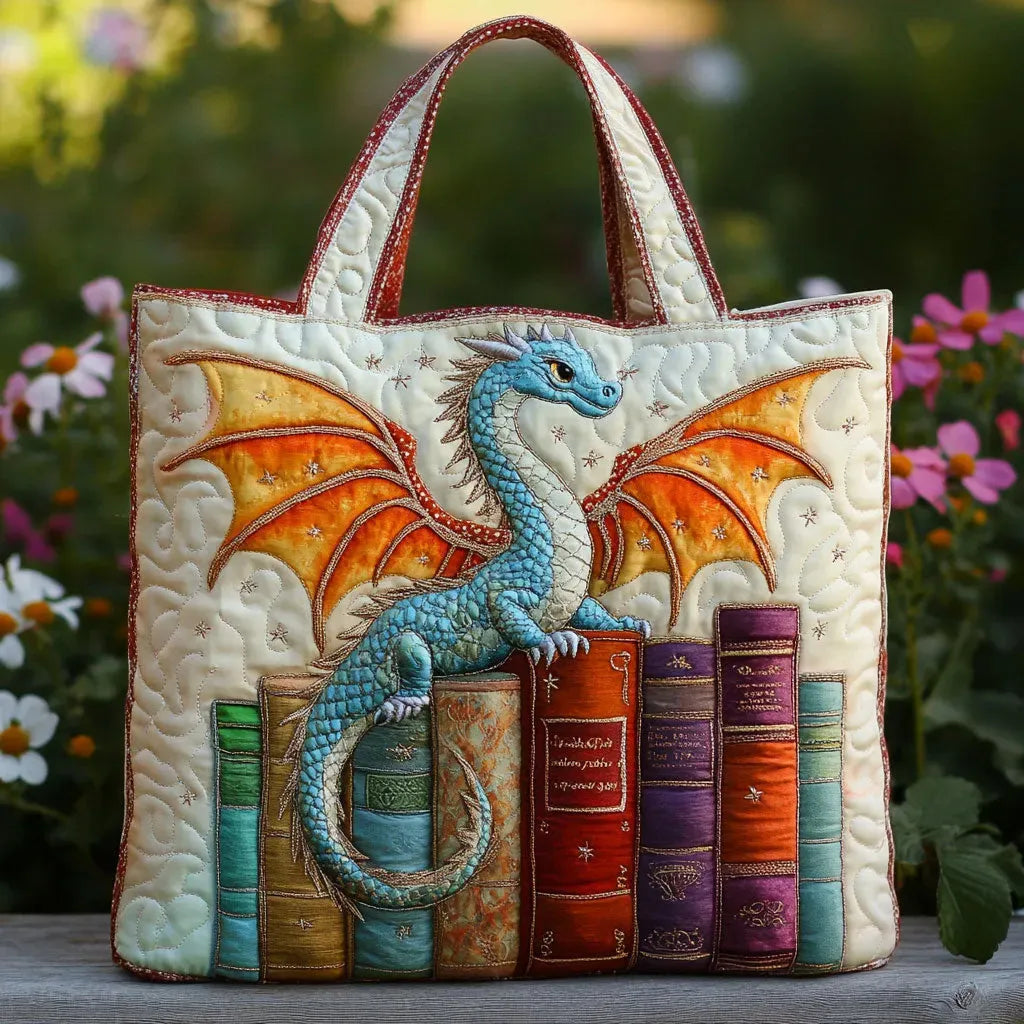 Dragon Art Tote Bag, Sophisticated Style