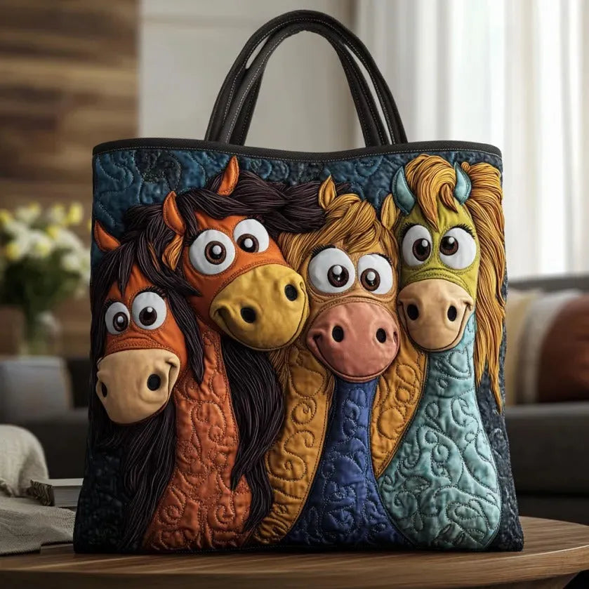 Stylish Multicolor Art Tote Bag